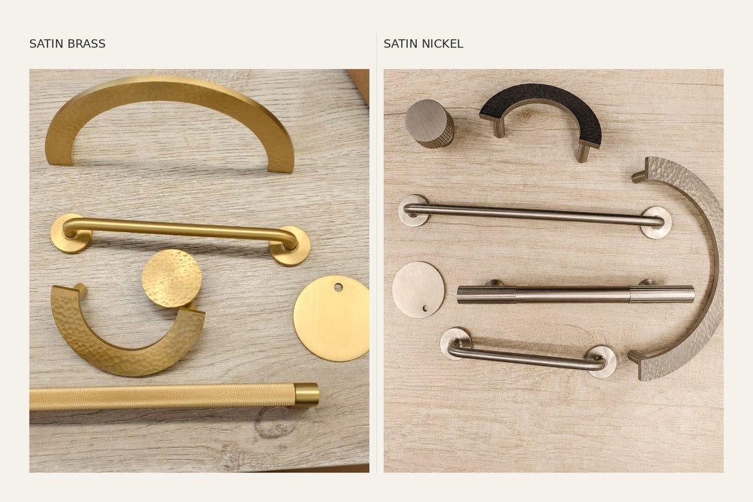 How to Choose Cabinet Hardware Finishes for Your Kitchen