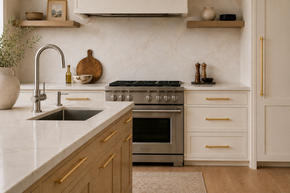 How to Mix Metal Finishes in a Kitchen Without Making It Feel Random