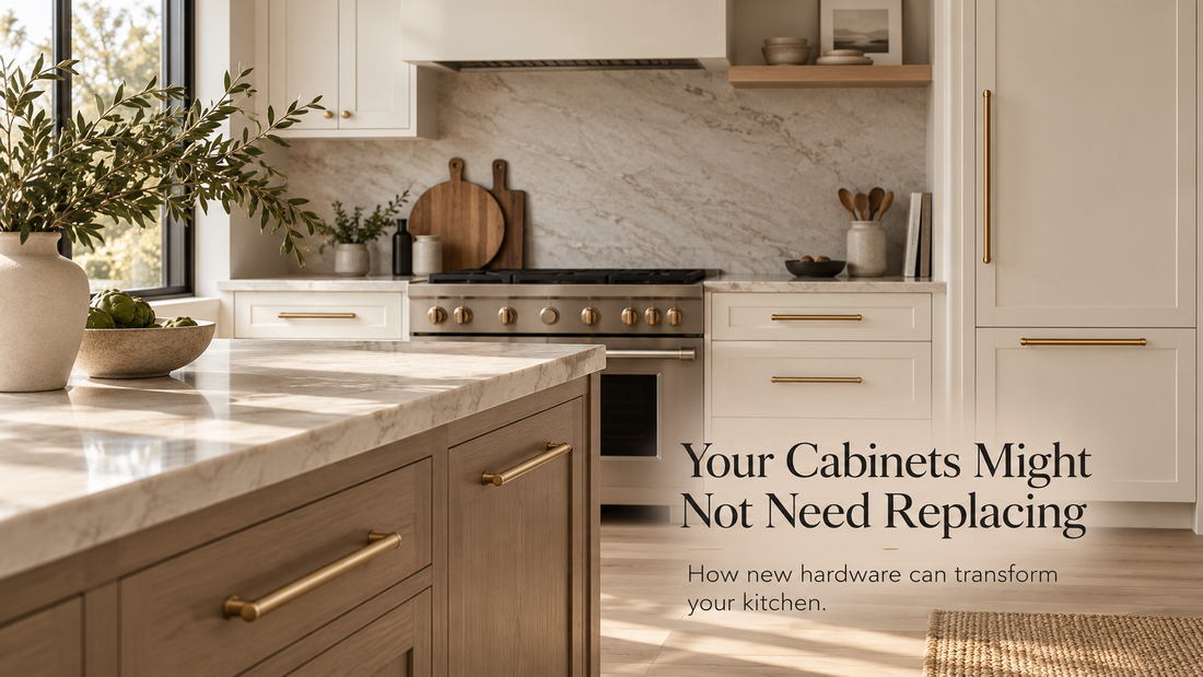 Your Cabinets Might Not Need Replacing: How New Hardware Can Transform Your Kitchen