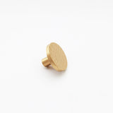 Luna Solid Brass Cabinet Knob