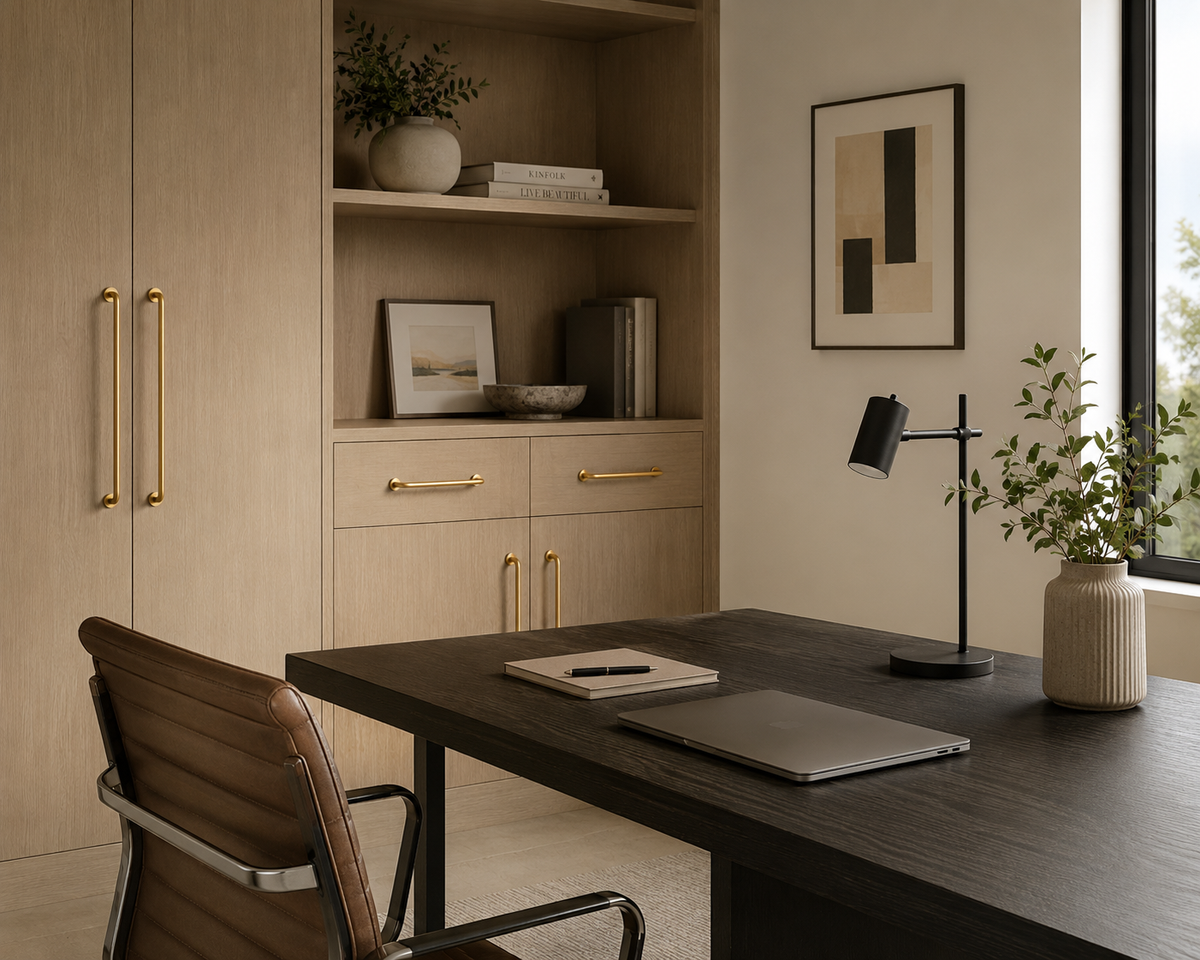 Arden Solid Brass Cabinet Pull