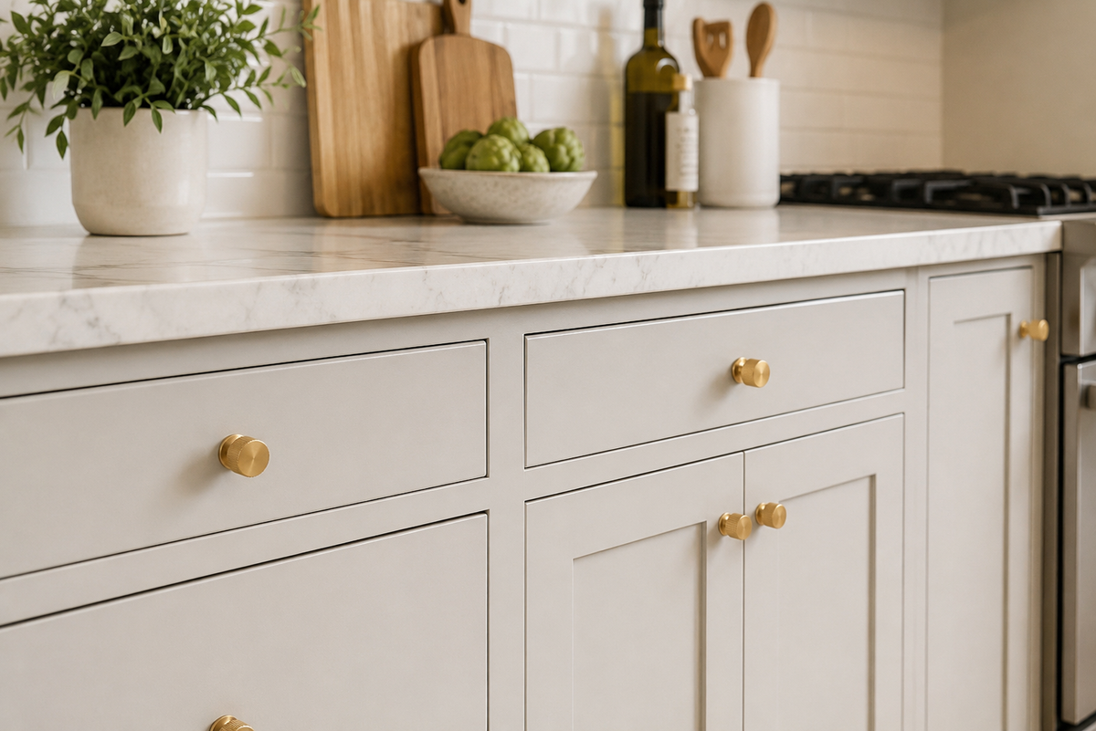 Halo Solid Brass Cabinet Knob