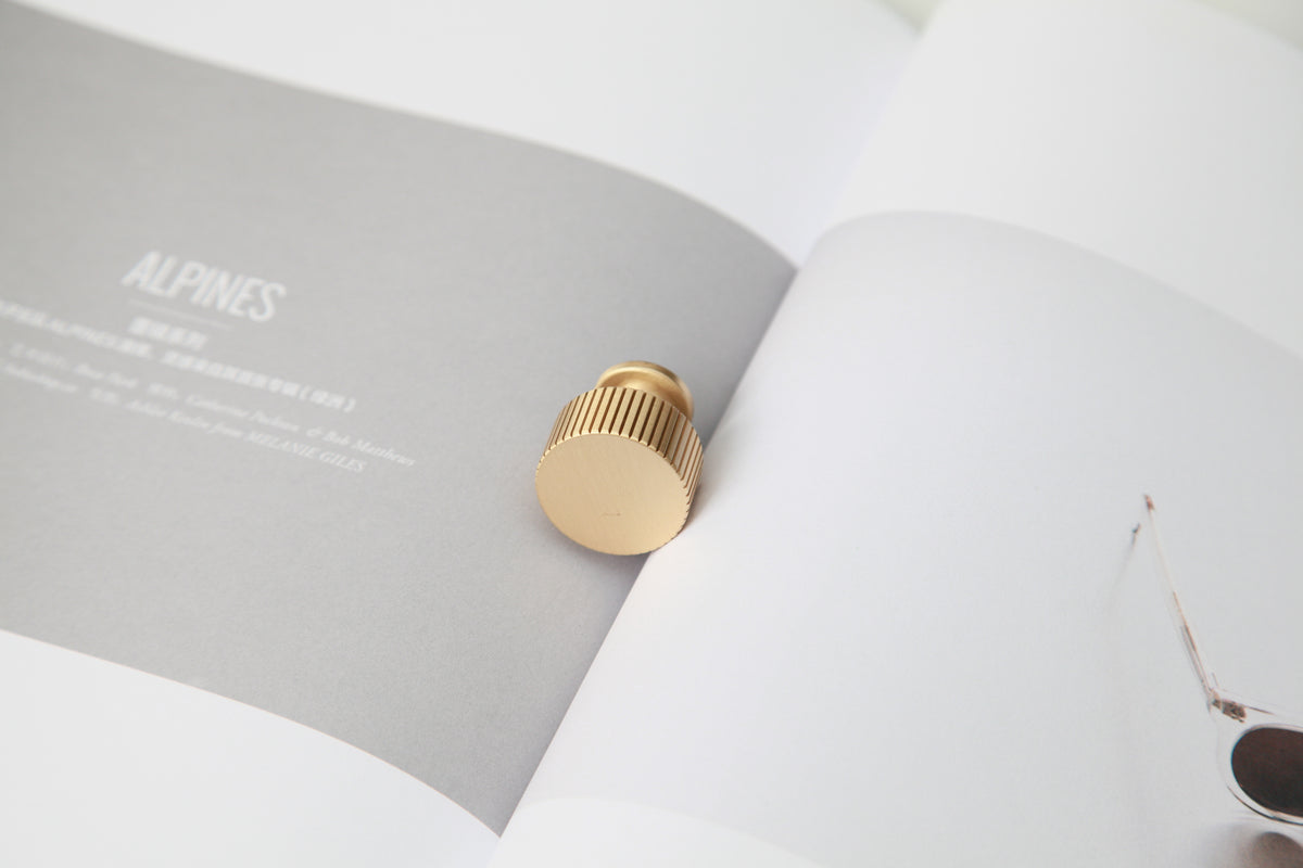 Halo Solid Brass Cabinet Knob