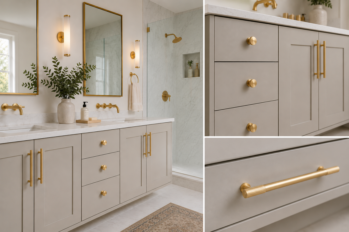 Mercer Solid Brass Cabinet Pull