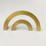 Luna Solid Brass Semi-Circle Cabinet Pull