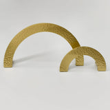 Luna Solid Brass Semi-Circle Cabinet Pull