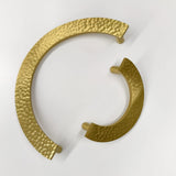 Luna Solid Brass Semi-Circle Cabinet Pull