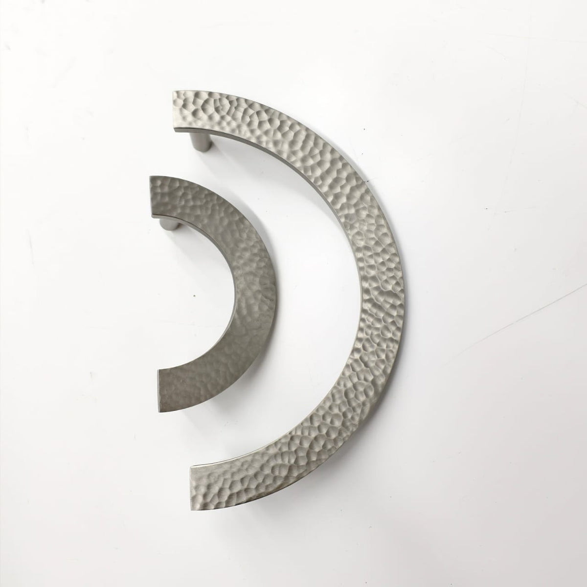 Luna Solid Brass Semi-Circle Cabinet Pull