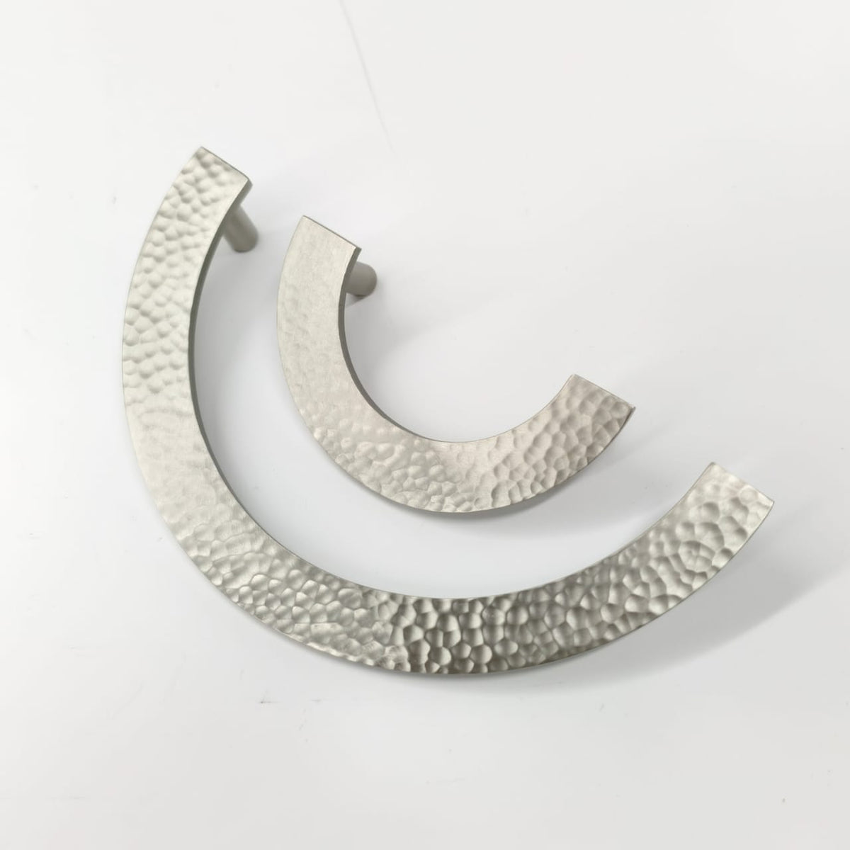 Luna Solid Brass Semi-Circle Cabinet Pull