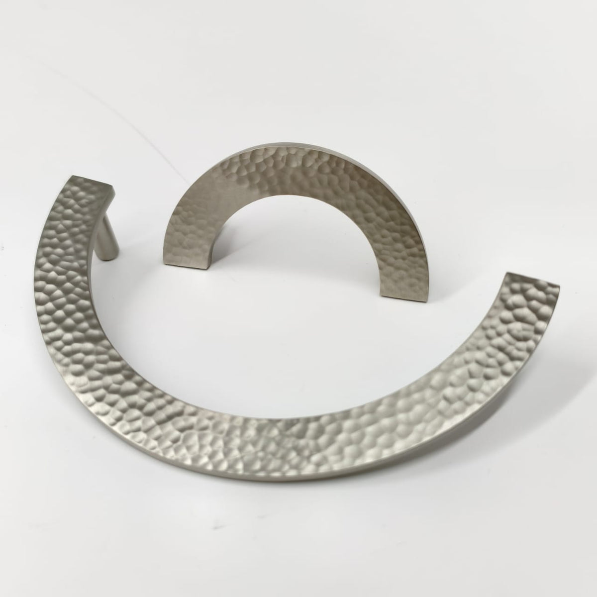 Luna Solid Brass Semi-Circle Cabinet Pull